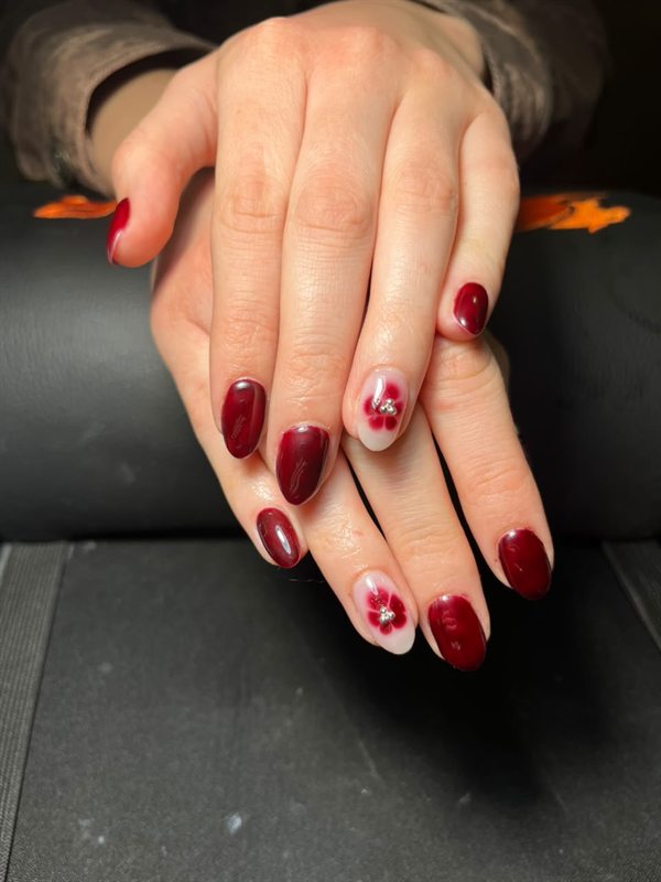 Kapping gel: efecto blooming